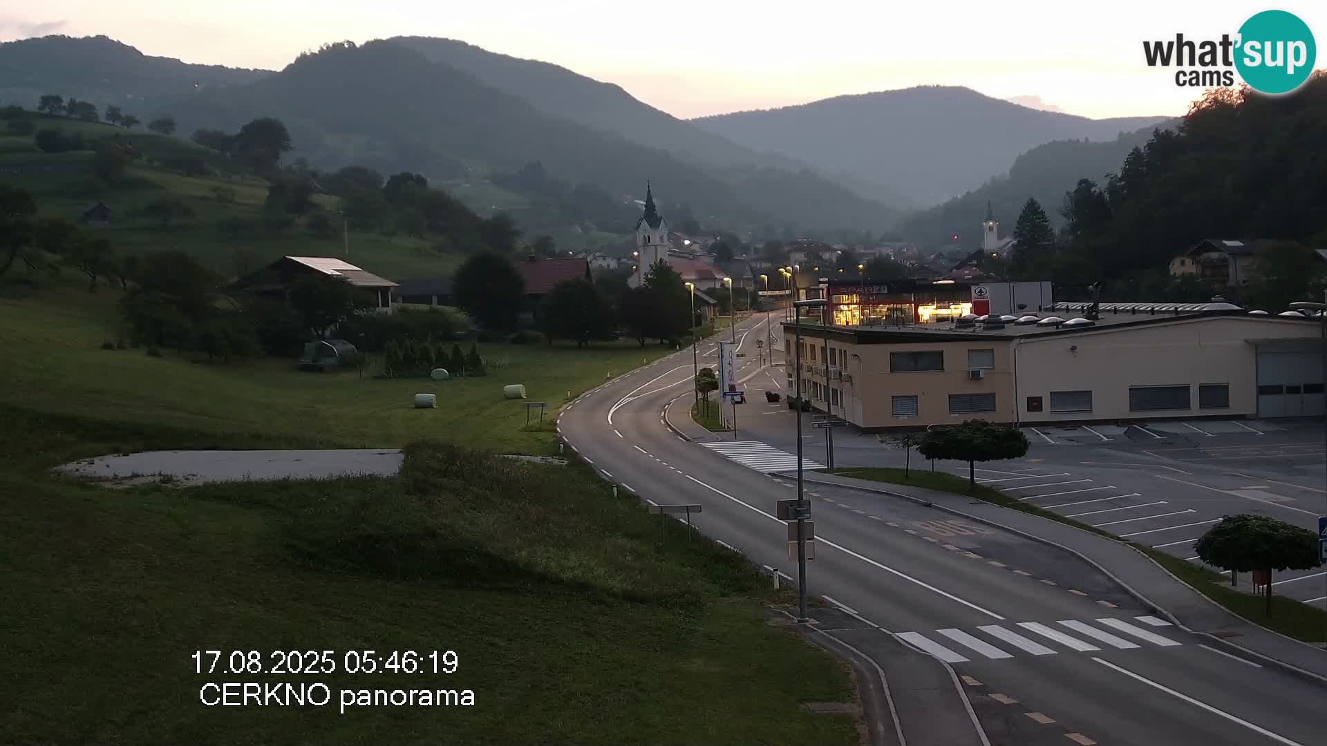 Cerkno Stadteingang Live-Webcam