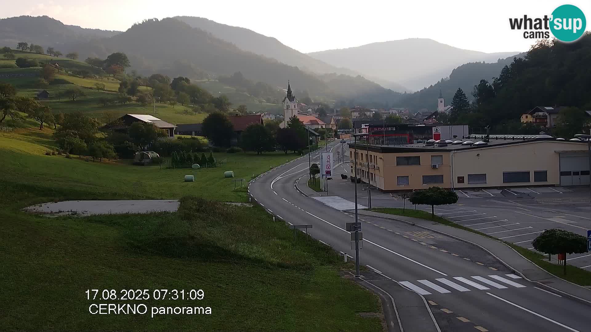 Webcam Ingresso Città di Cerkno