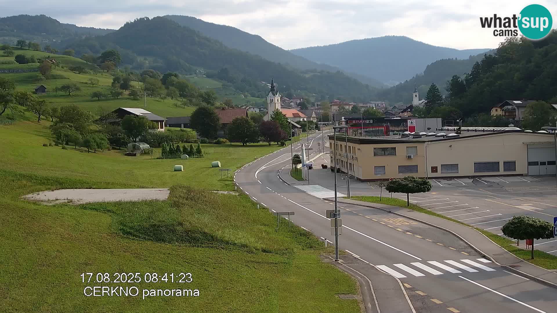 Cerkno Stadteingang Live-Webcam