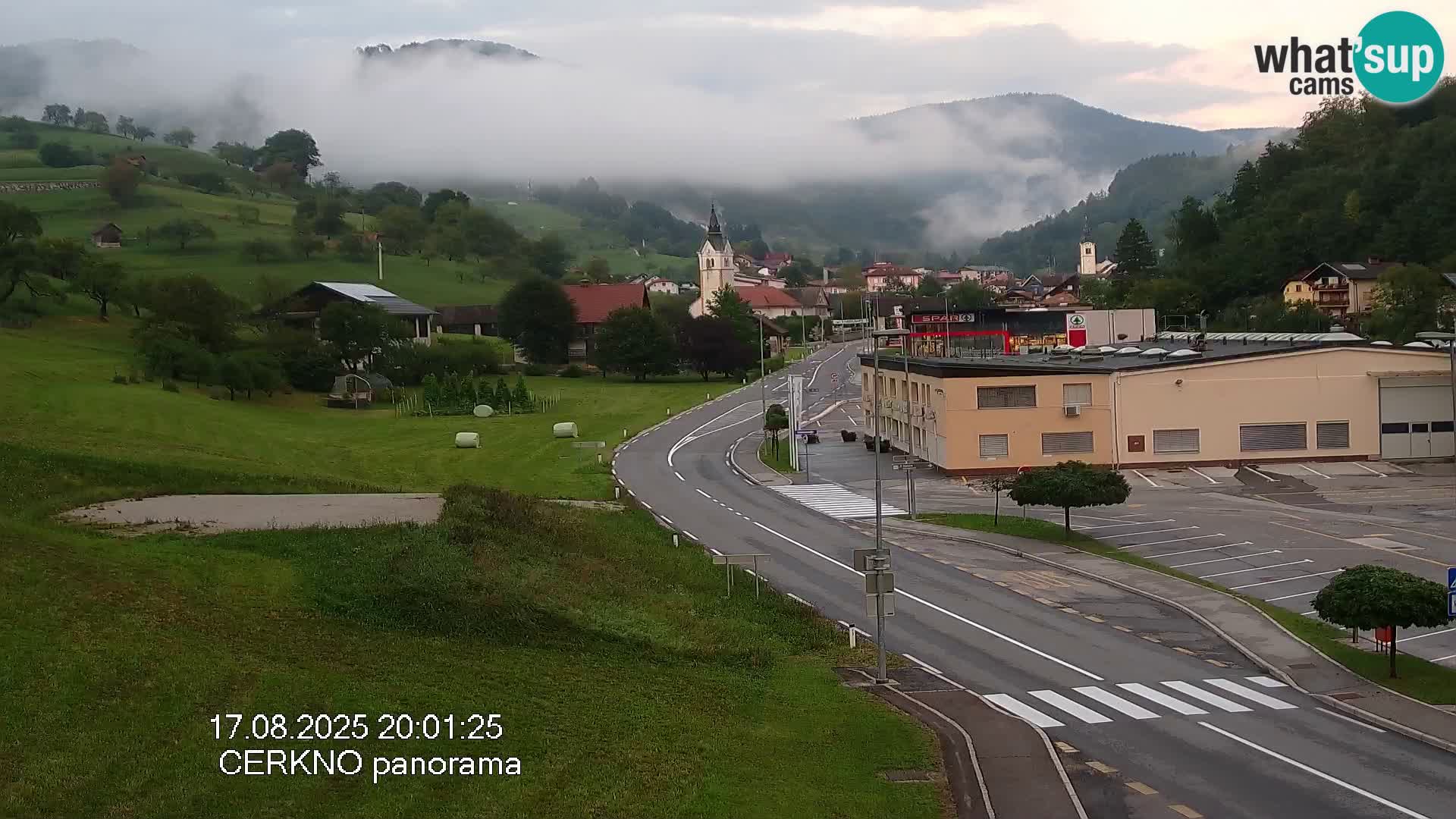 Webcam Ingresso Città di Cerkno