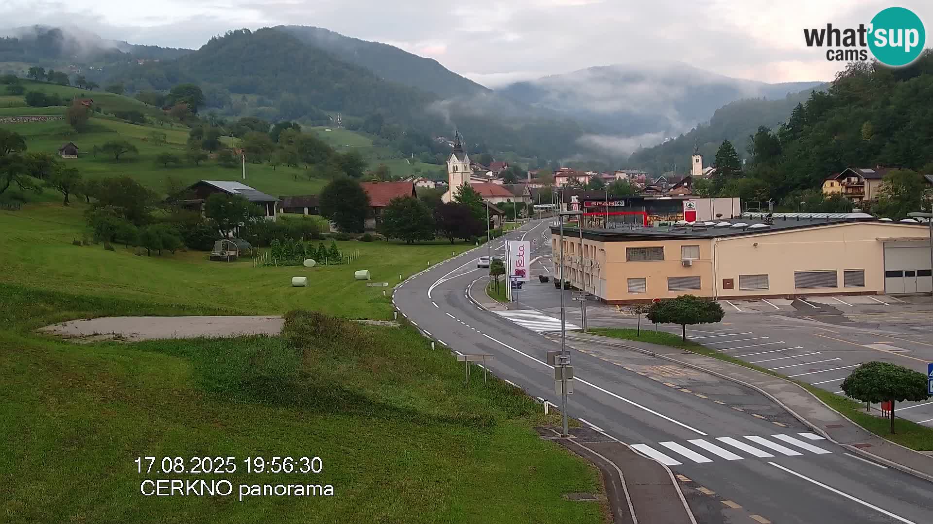 Cerkno vhod v mesto