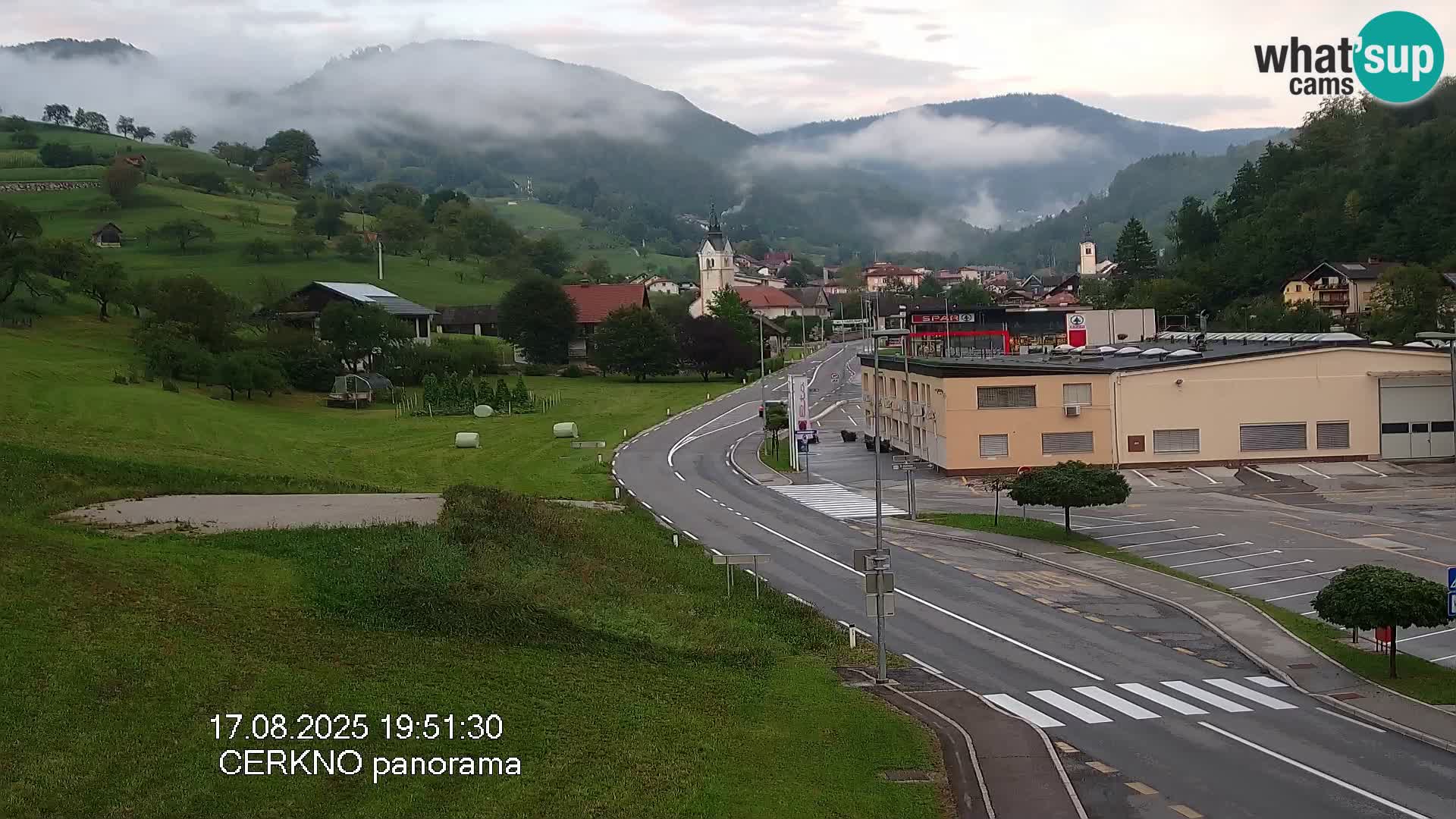 Webcam Ingresso Città di Cerkno