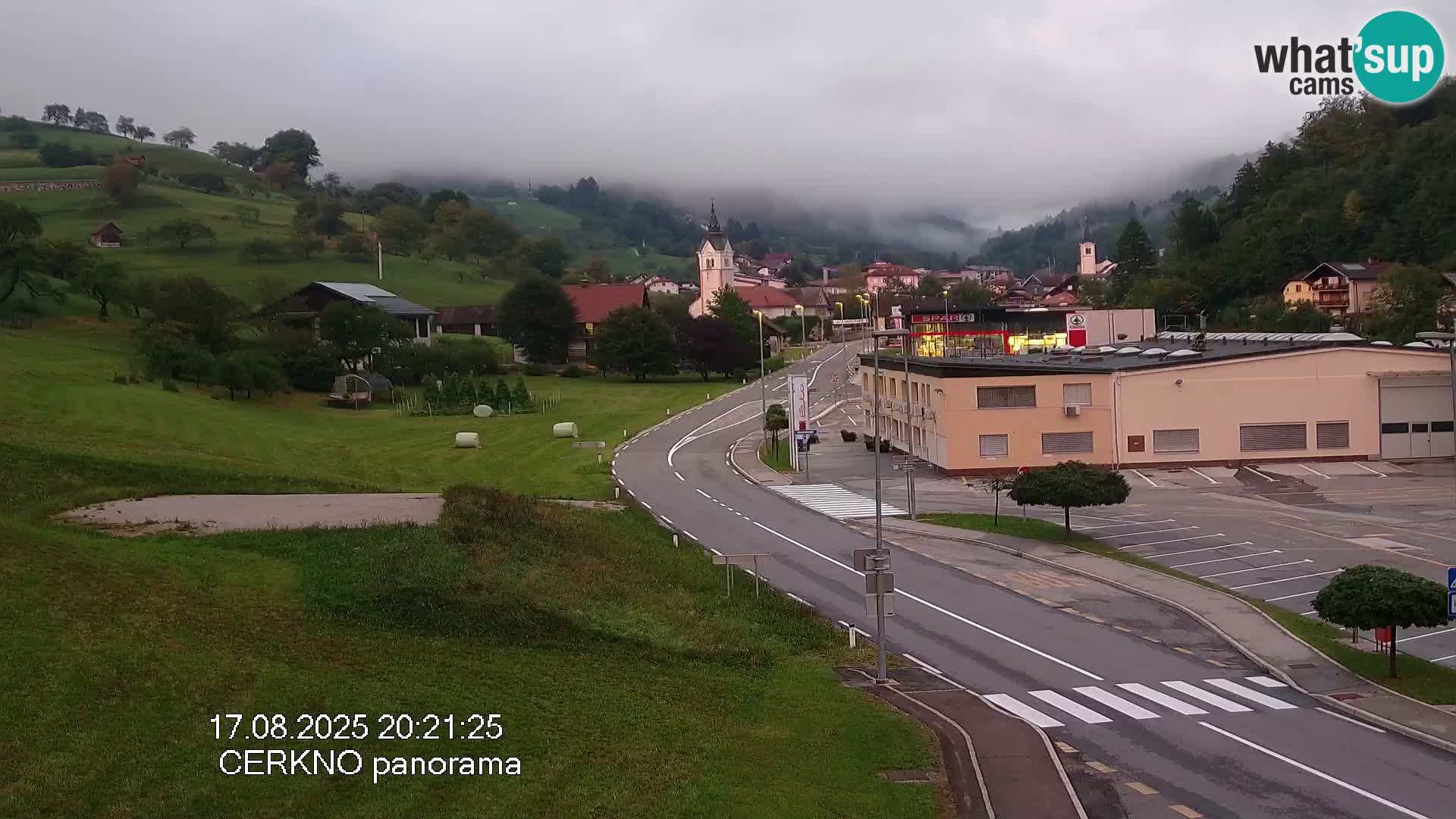 Cerkno Stadteingang Live-Webcam
