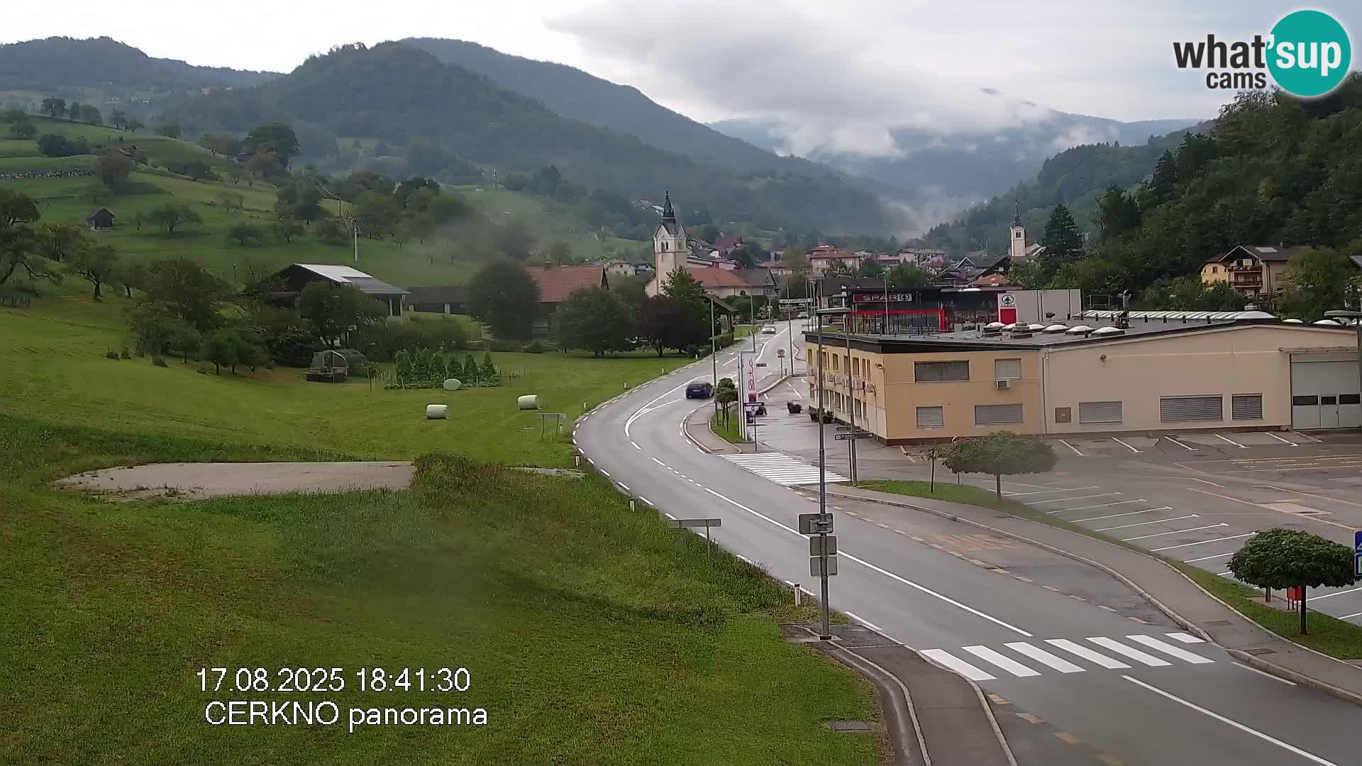 Cerkno vhod v mesto