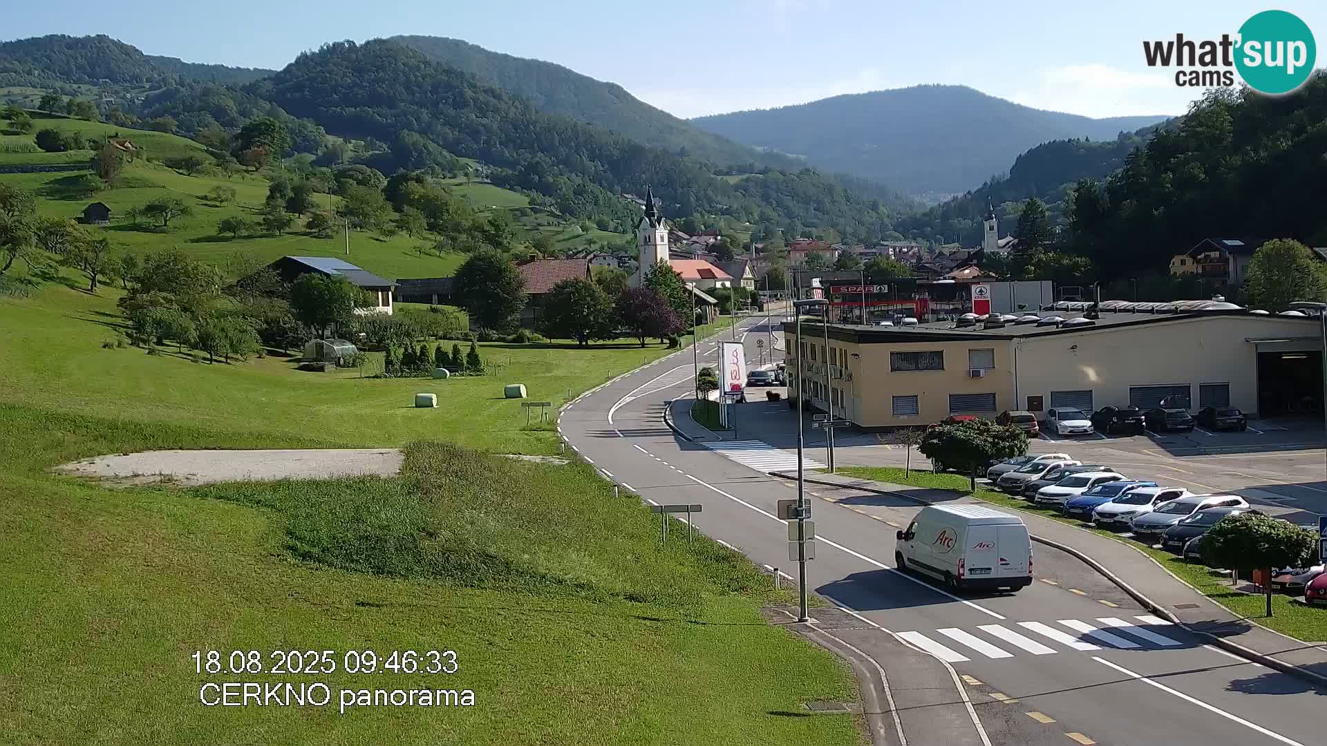 Cerkno vhod v mesto