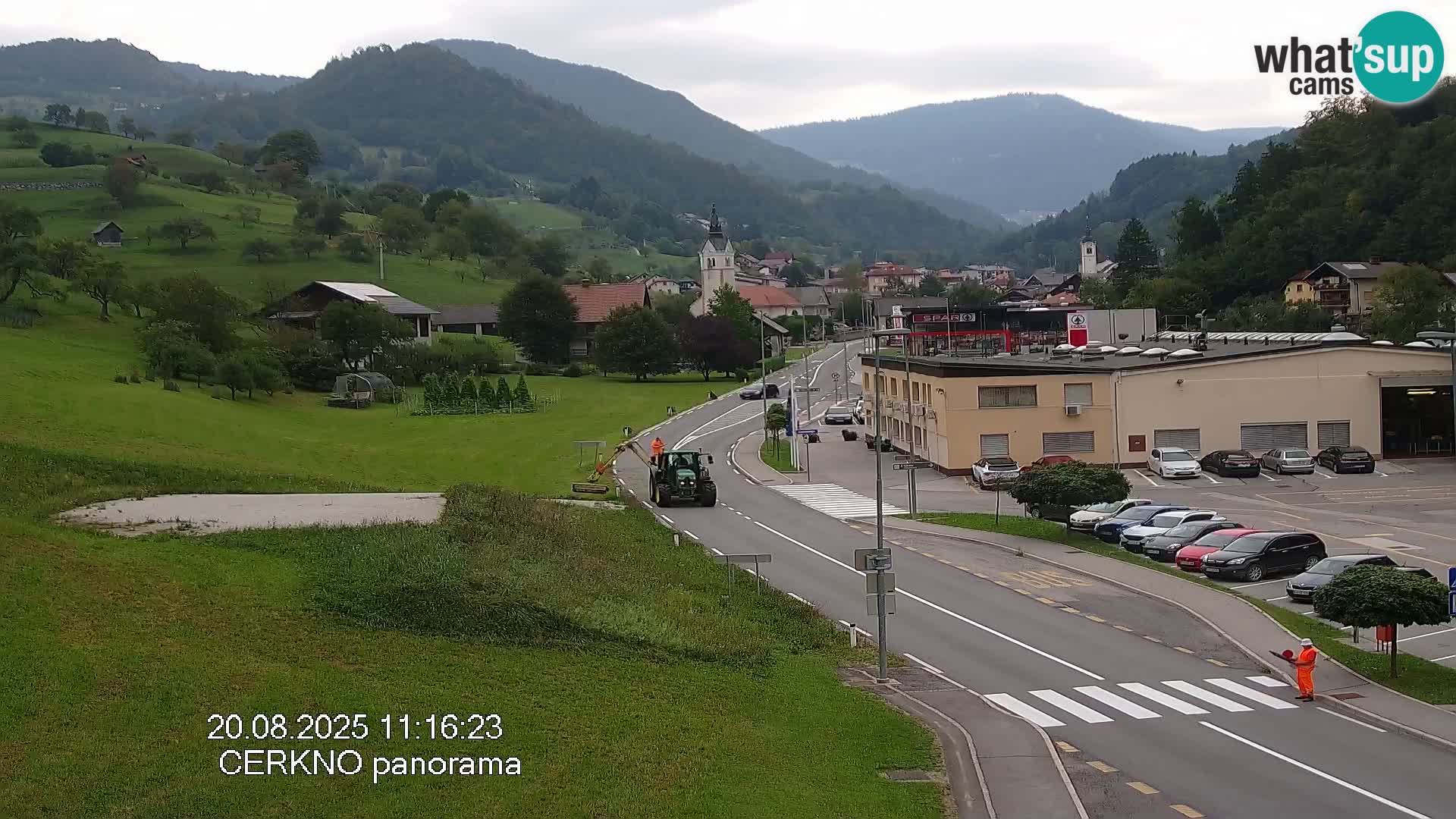Cerkno Stadteingang Live-Webcam