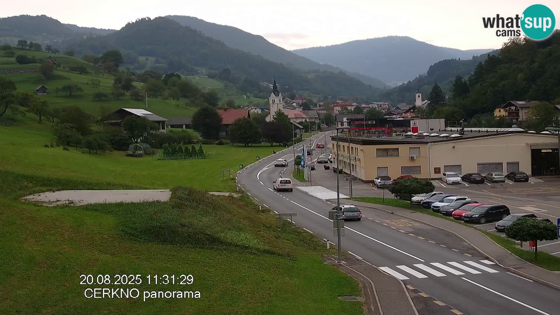 Cerkno Stadteingang Live-Webcam
