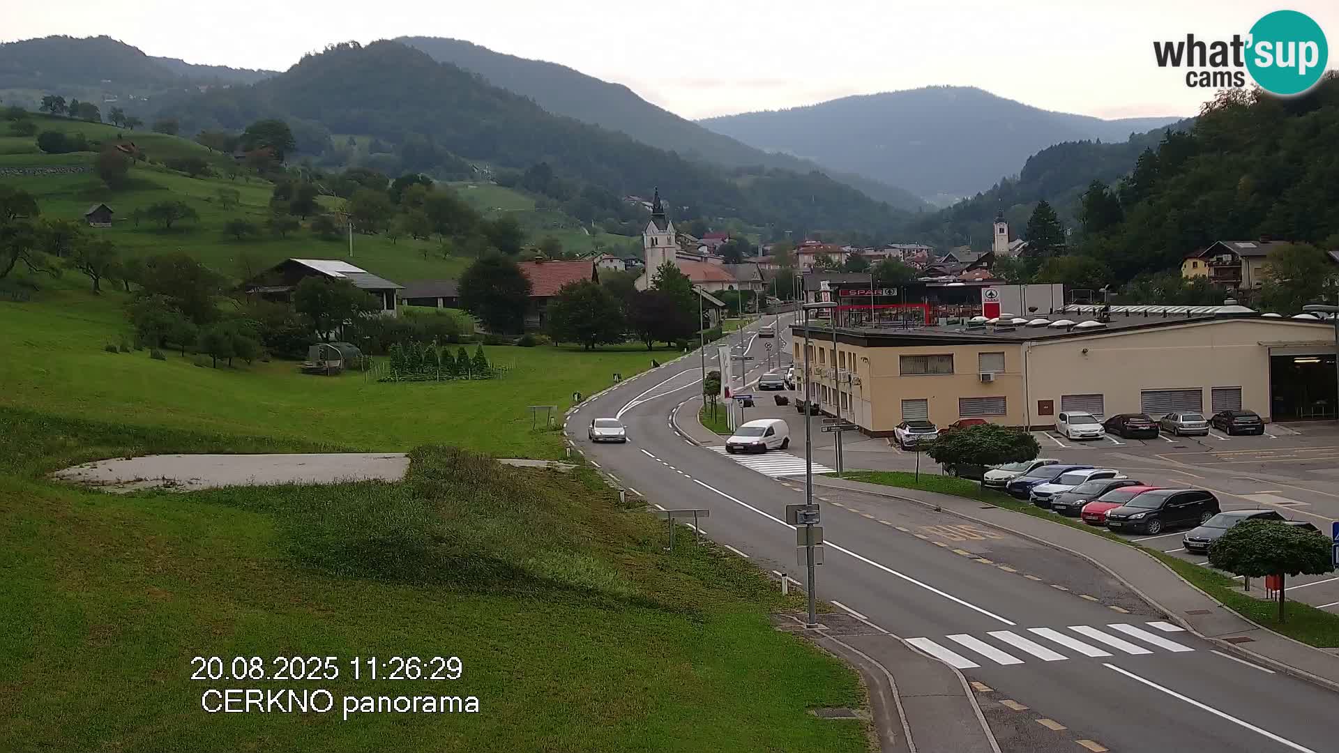 Webcam Ingresso Città di Cerkno