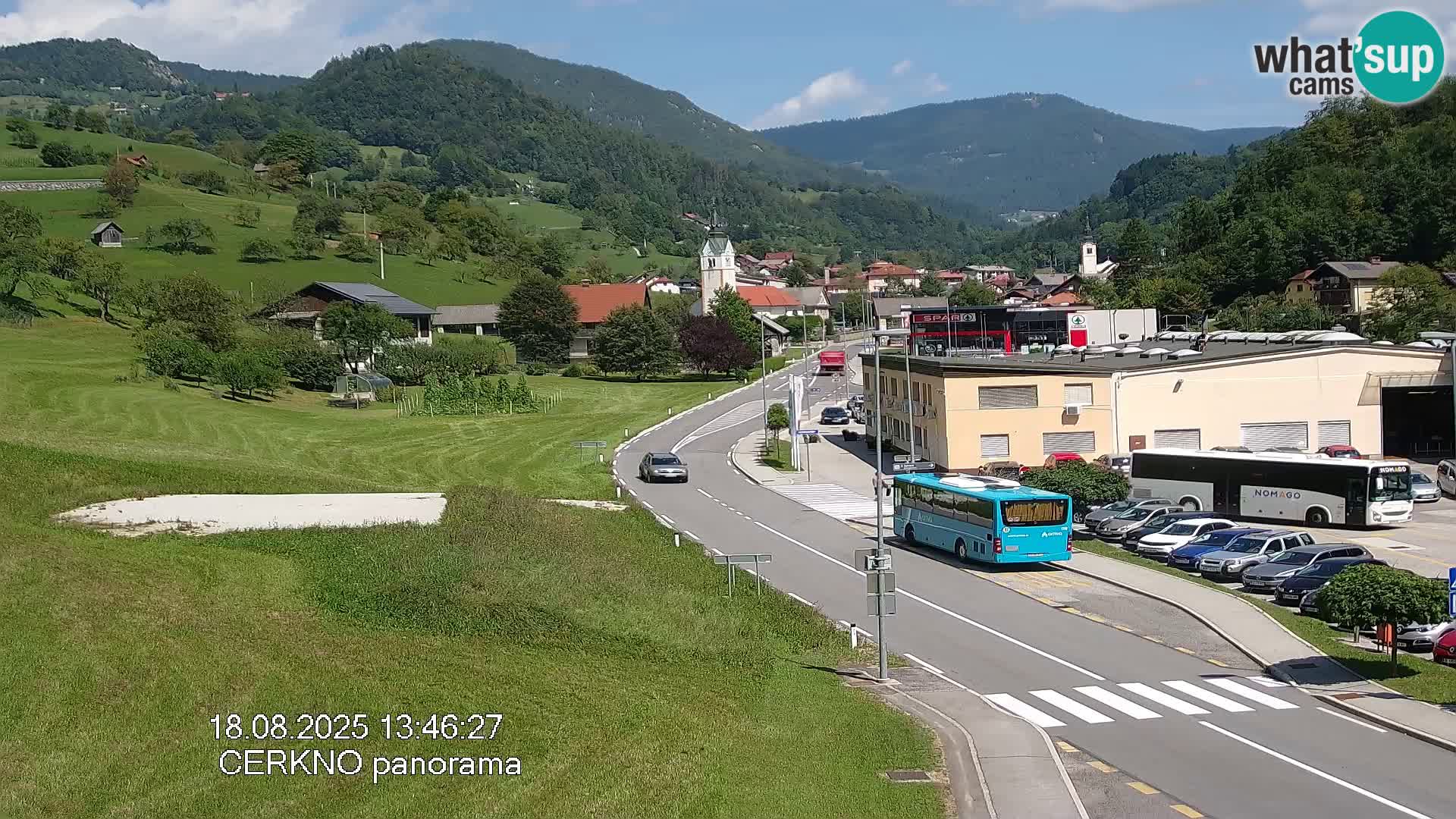 Webcam Ingresso Città di Cerkno