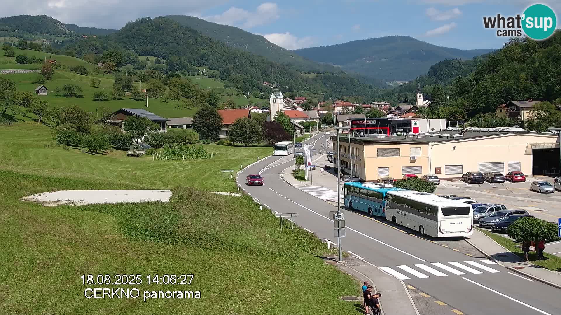 Cerkno Stadteingang Live-Webcam