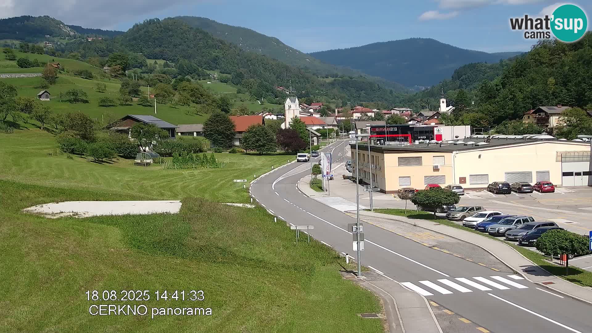 Webcam Ingresso Città di Cerkno