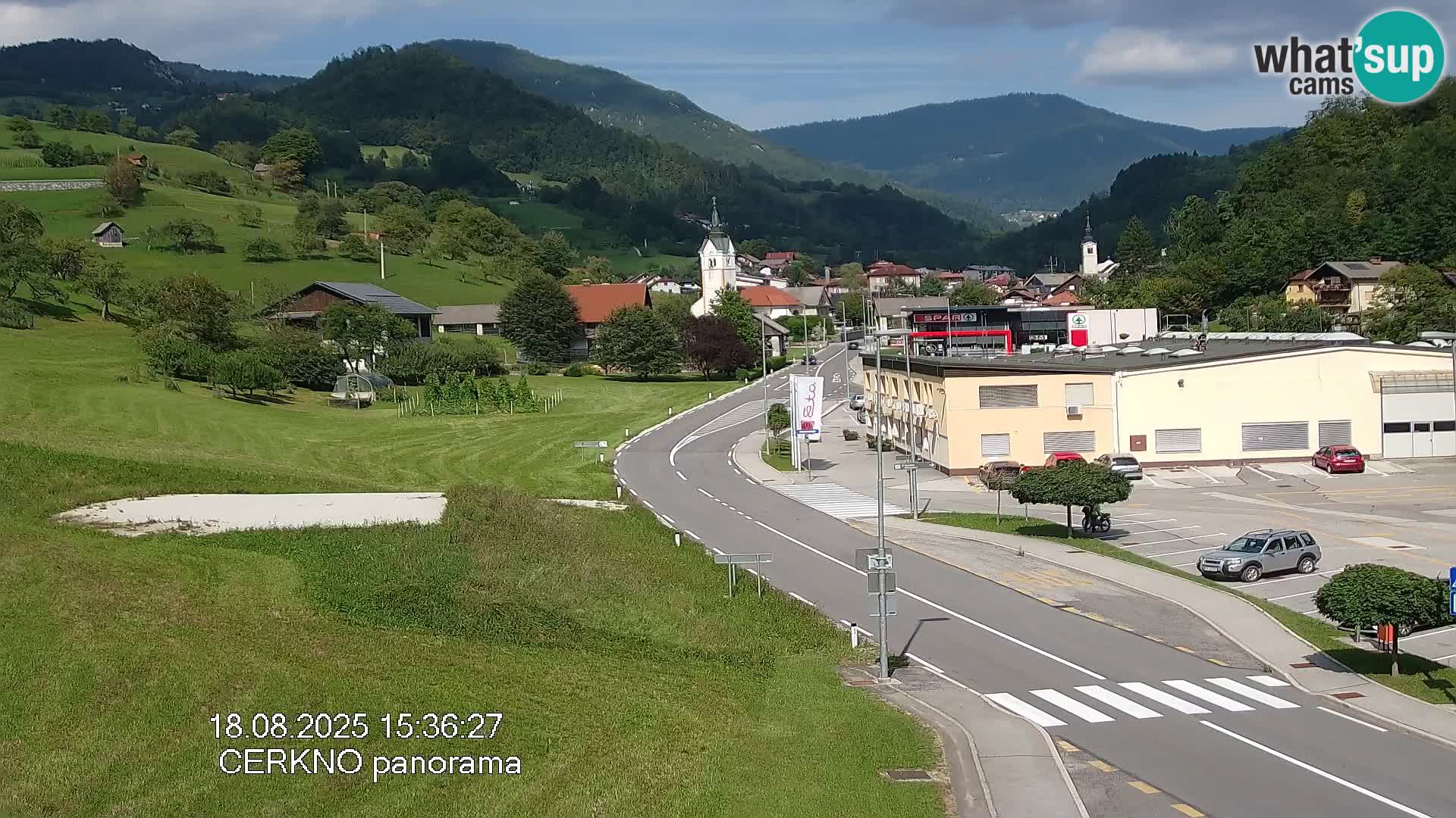 Cerkno vhod v mesto