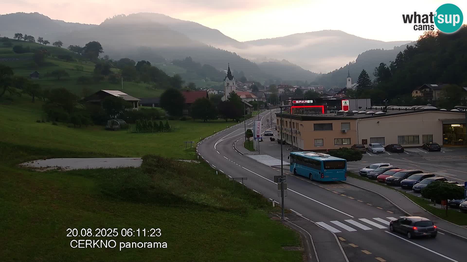 Webcam Ingresso Città di Cerkno