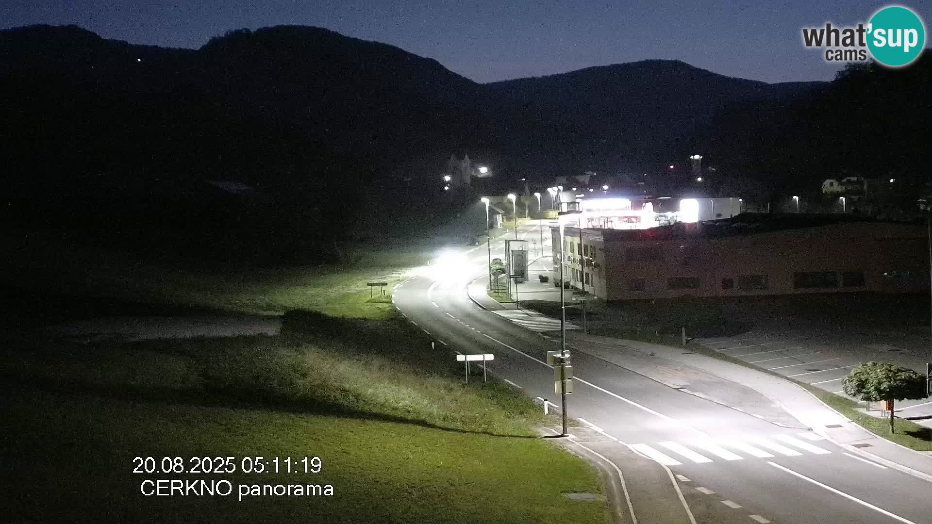 Cerkno ulaz u grad – Kamera uživo