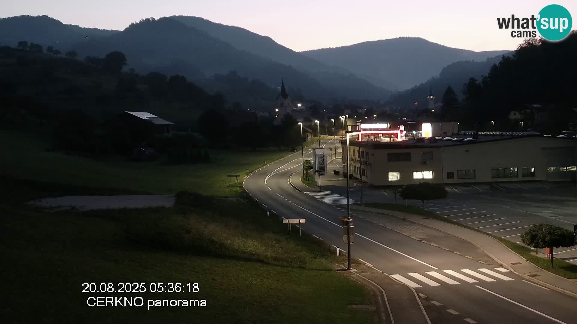 Cerkno Stadteingang Live-Webcam