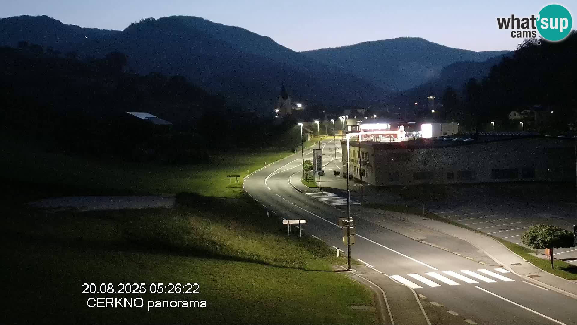 Cerkno Stadteingang Live-Webcam