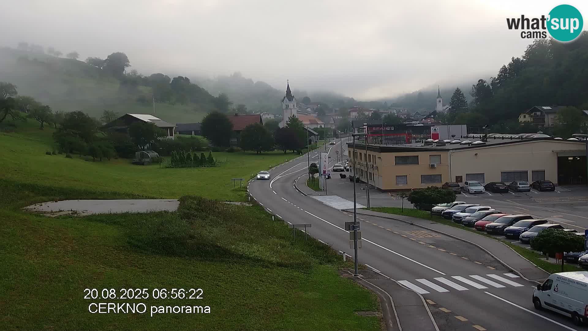 Webcam Ingresso Città di Cerkno