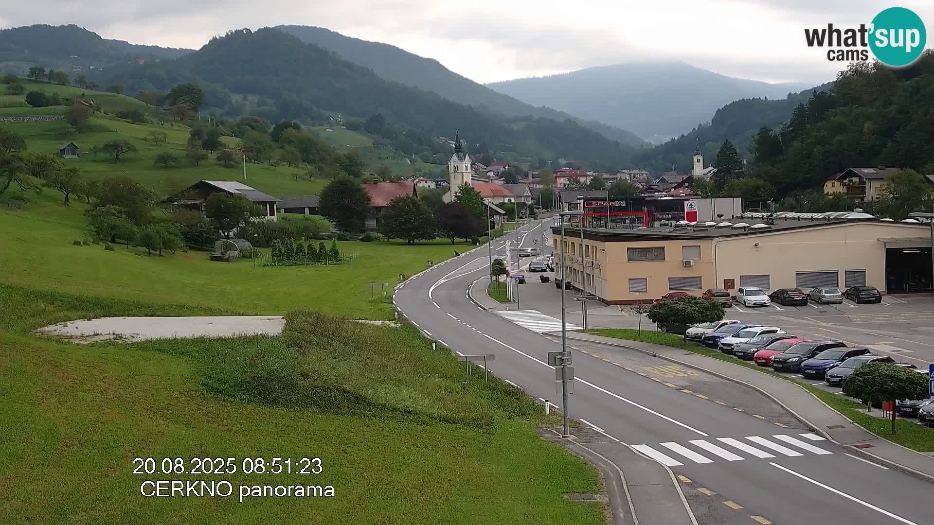 Webcam Ingresso Città di Cerkno