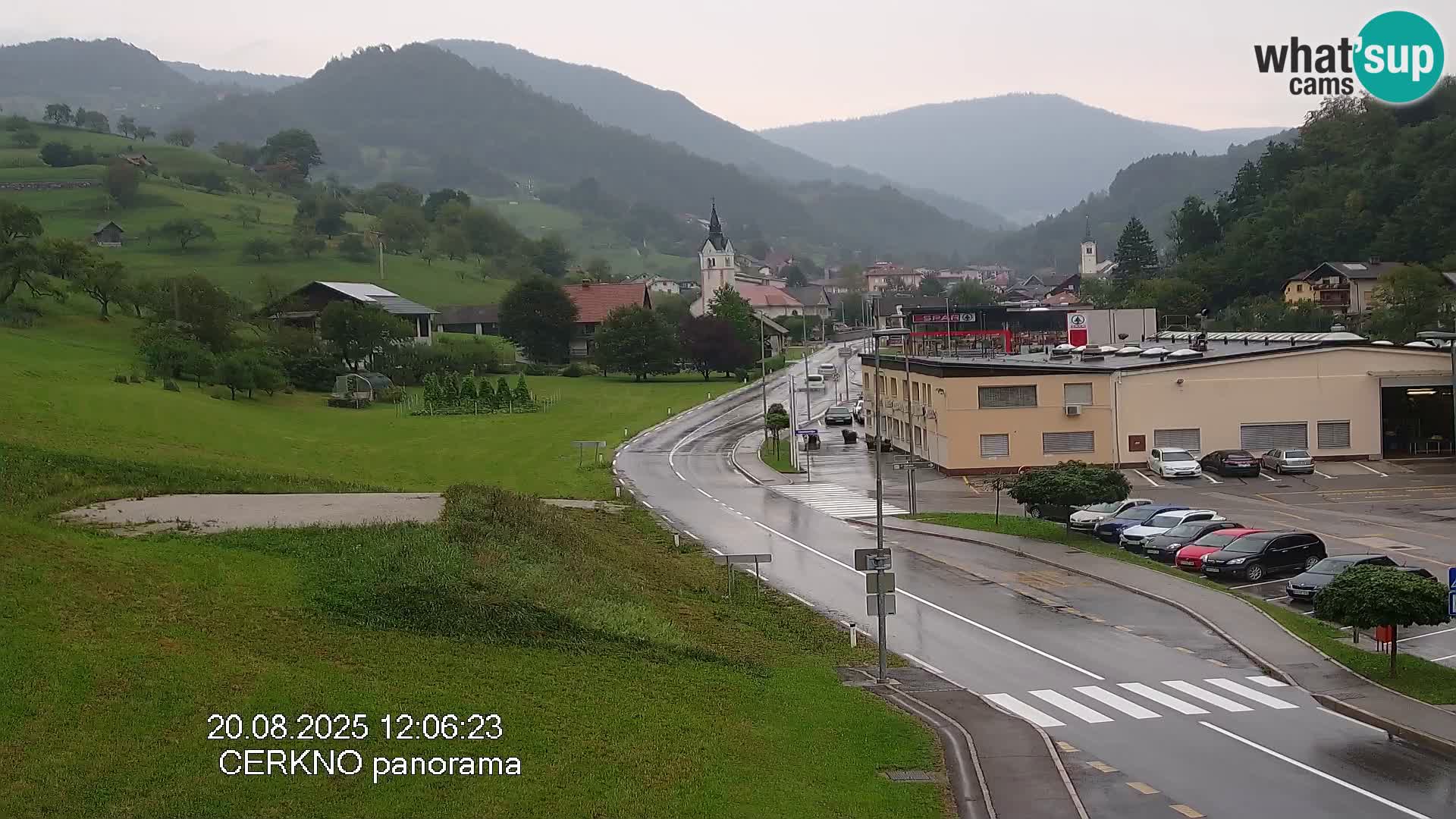 Cerkno ulaz u grad – Kamera uživo