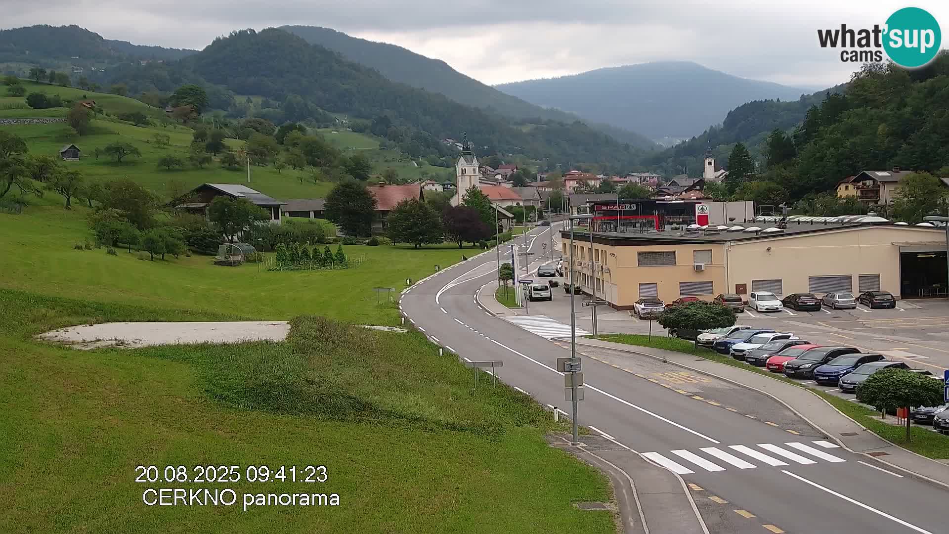 Webcam Ingresso Città di Cerkno