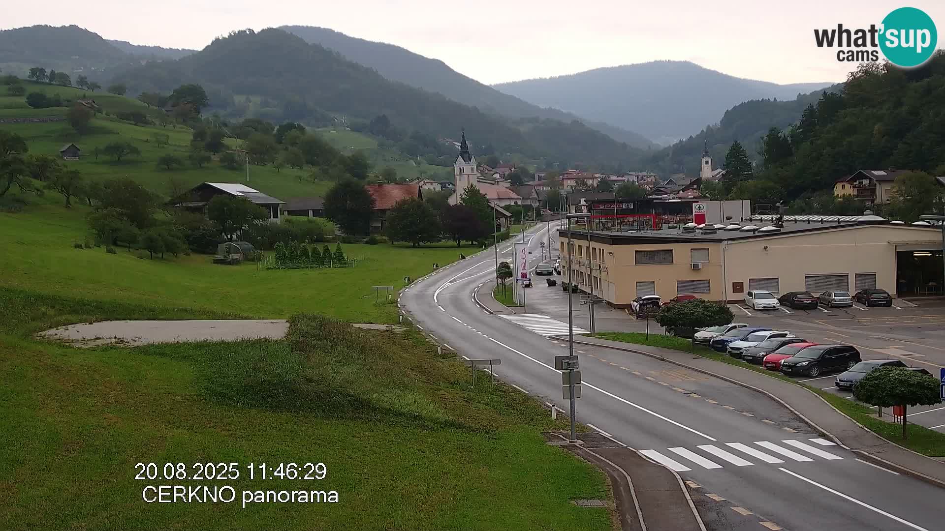 Webcam Ingresso Città di Cerkno