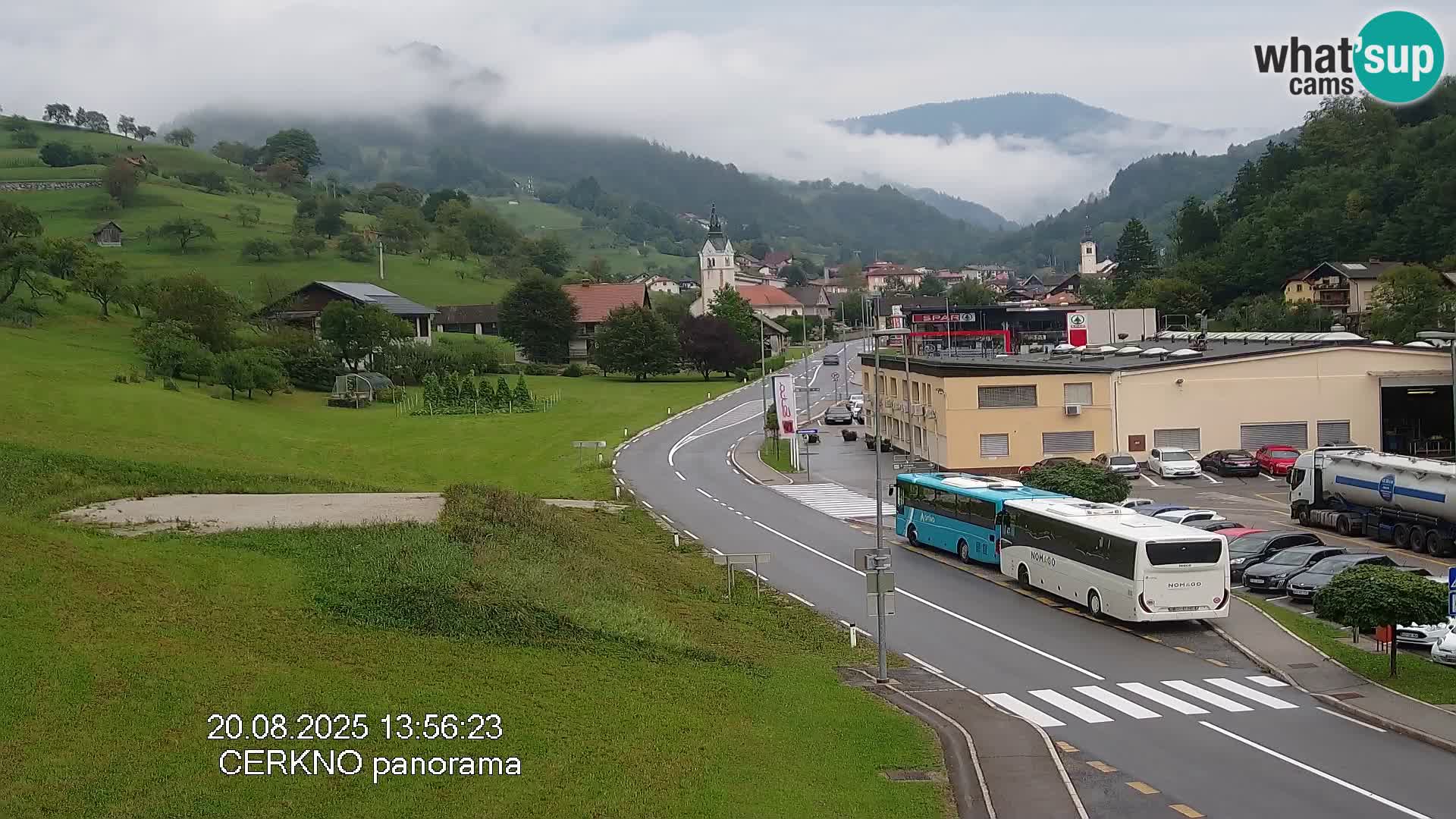 Cerkno Stadteingang Live-Webcam