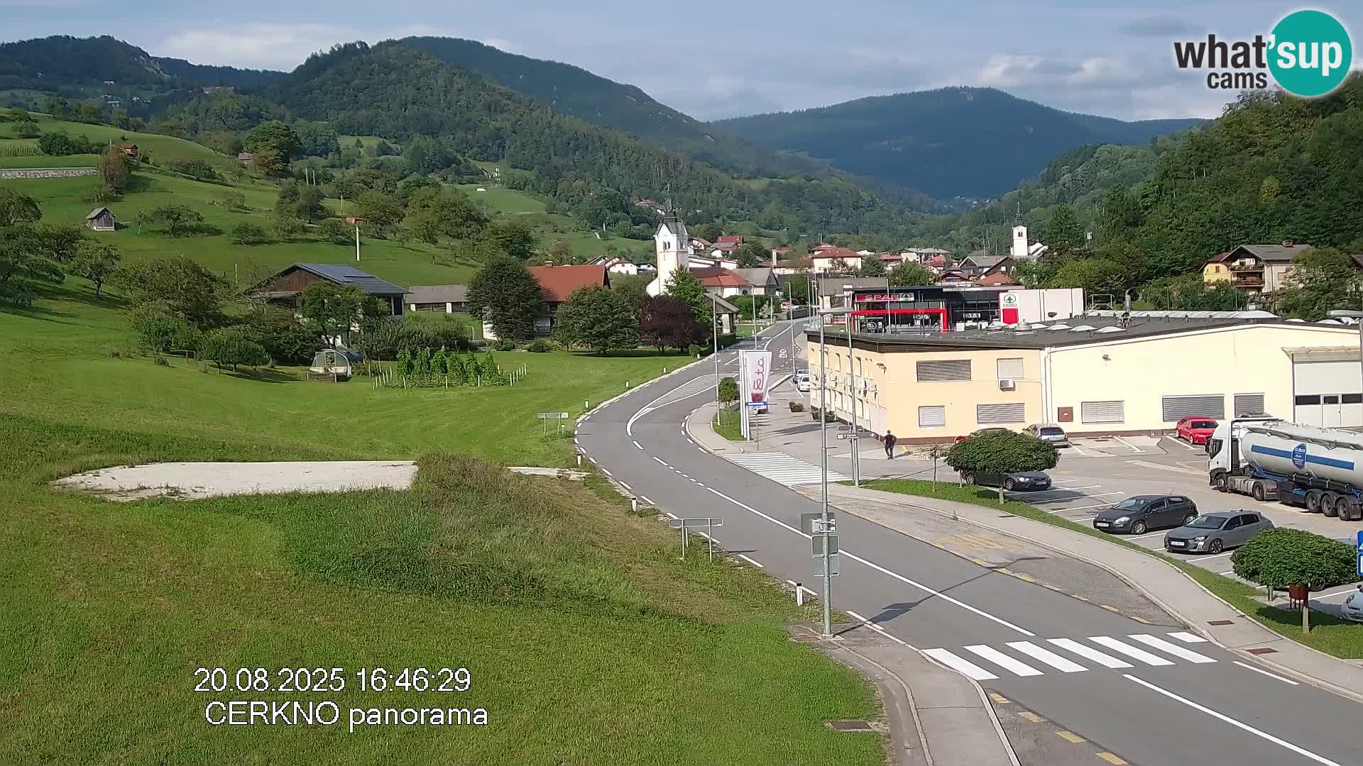 Cerkno vhod v mesto