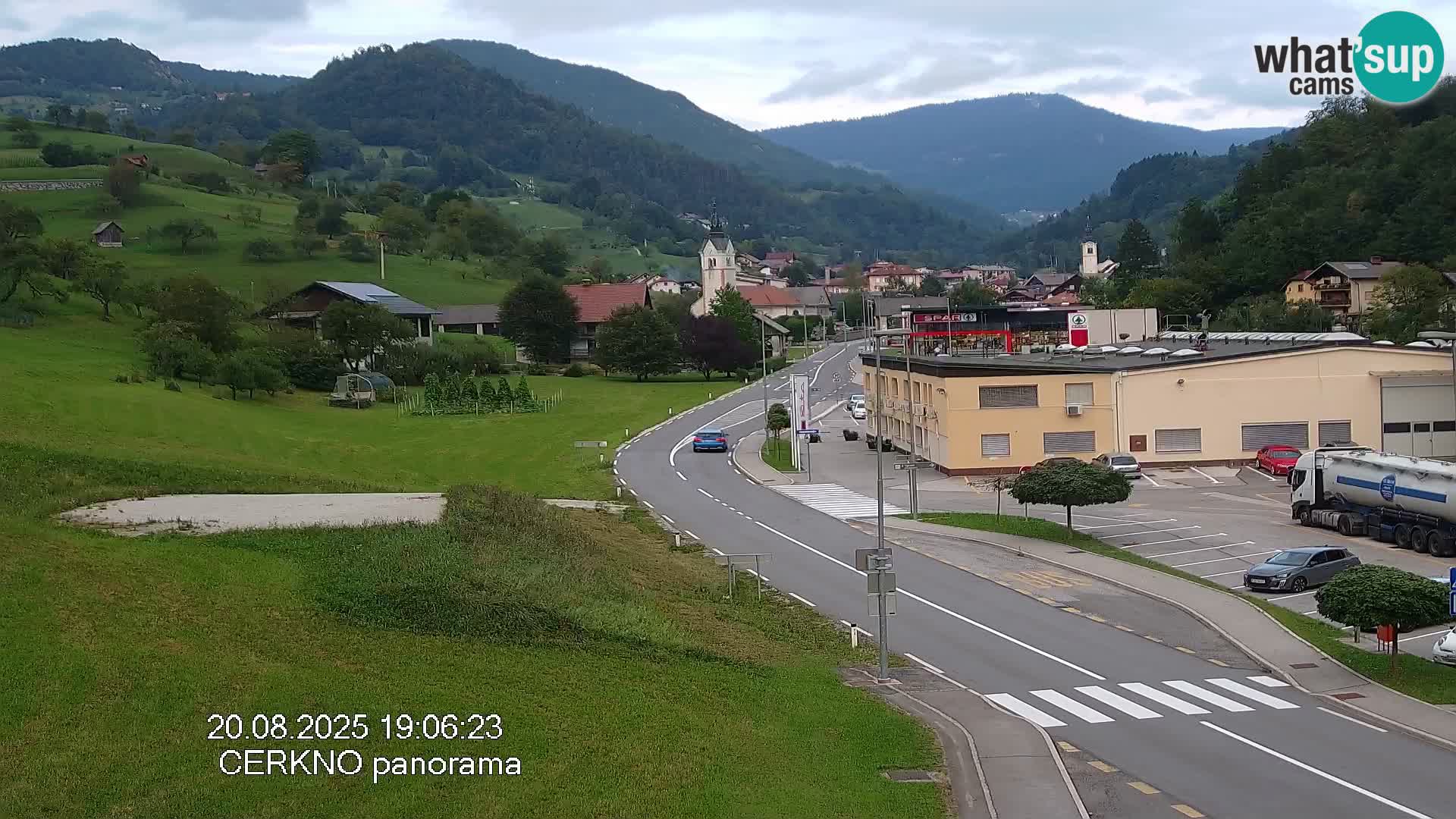 Cerkno Stadteingang Live-Webcam