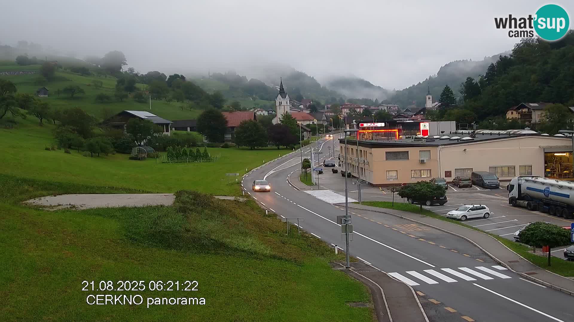 Webcam Ingresso Città di Cerkno