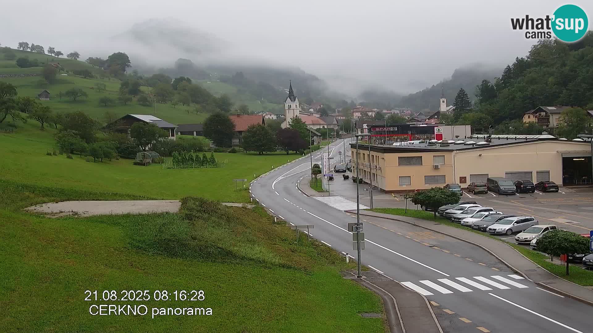 Webcam Ingresso Città di Cerkno
