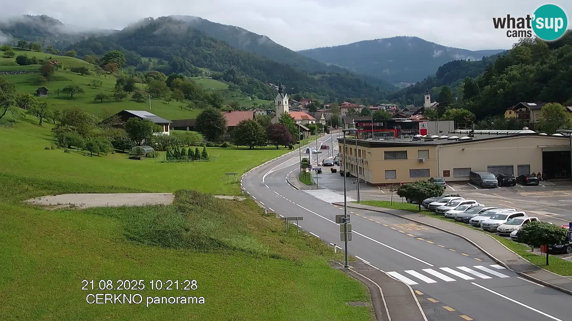 Webcam Ingresso Città di Cerkno