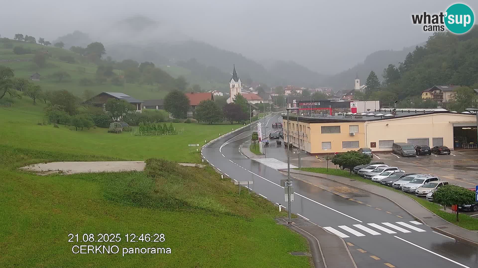 Cerkno Stadteingang Live-Webcam