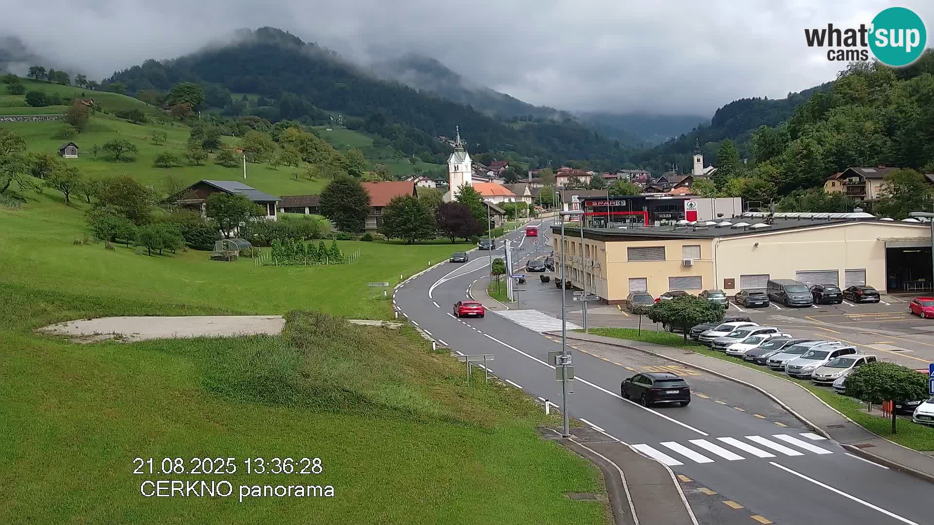 Webcam Ingresso Città di Cerkno