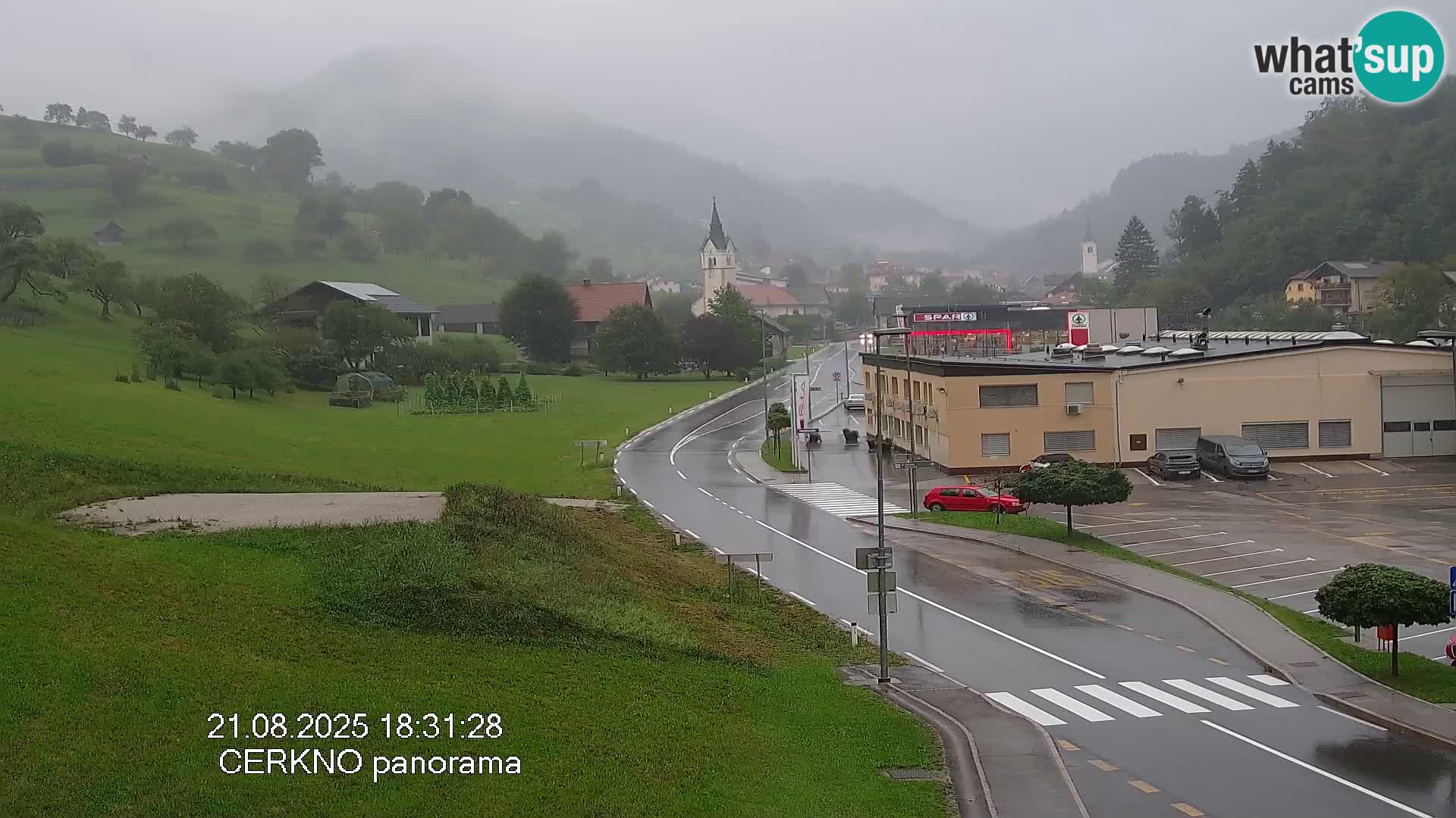 Webcam Ingresso Città di Cerkno