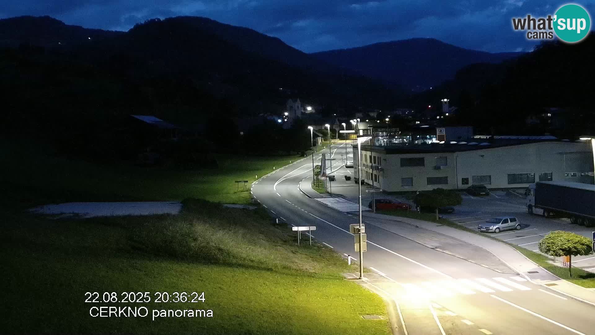 Cerkno ulaz u grad – Kamera uživo