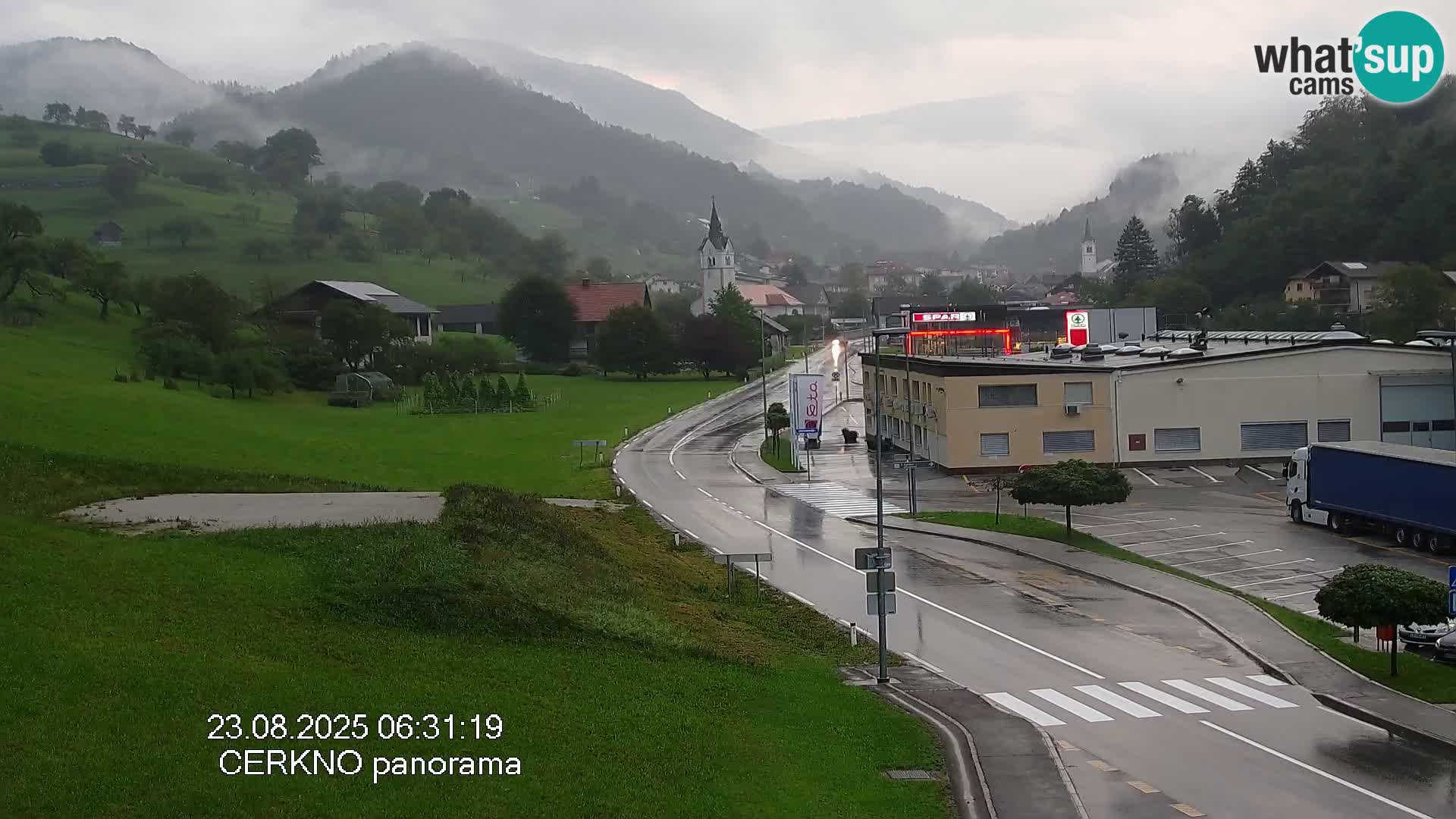 Webcam Ingresso Città di Cerkno