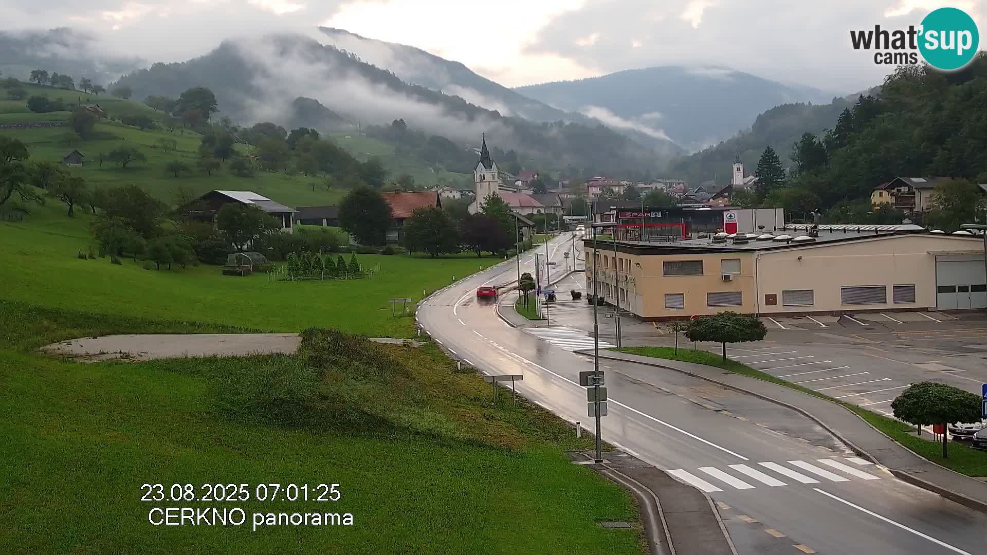 Webcam Ingresso Città di Cerkno