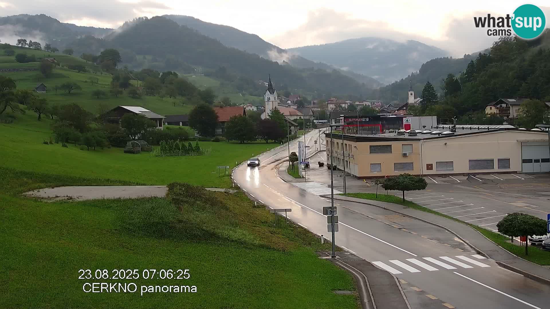 Webcam Ingresso Città di Cerkno
