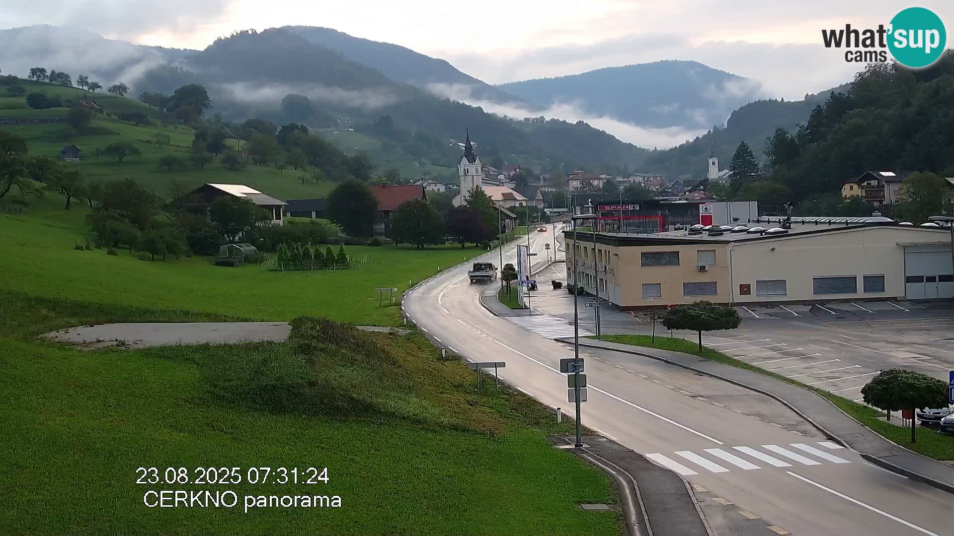 Cerkno vhod v mesto