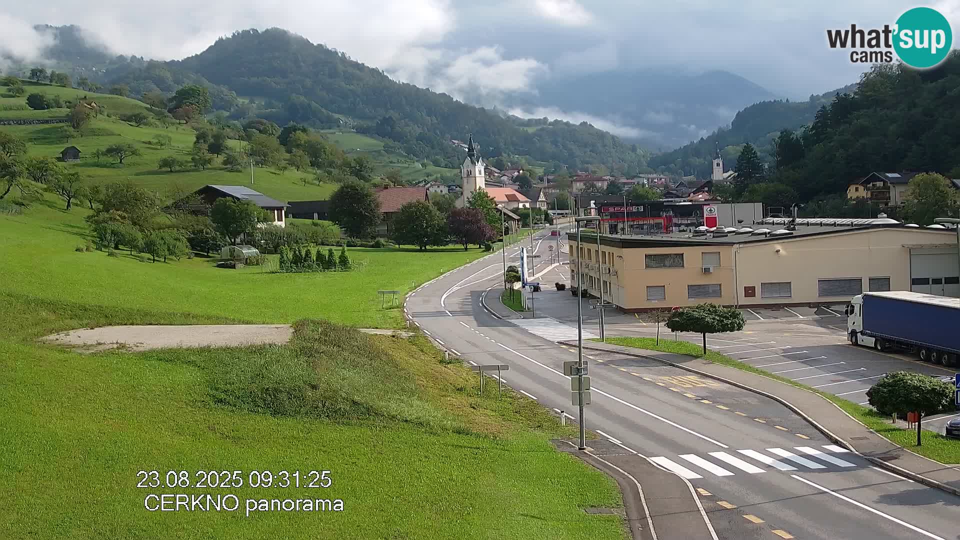 Webcam Ingresso Città di Cerkno