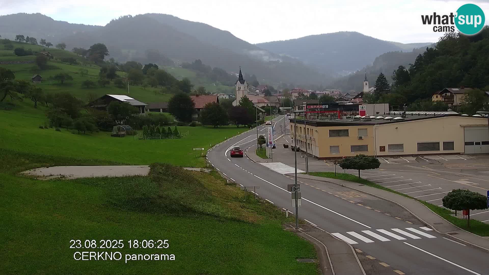 Webcam Ingresso Città di Cerkno