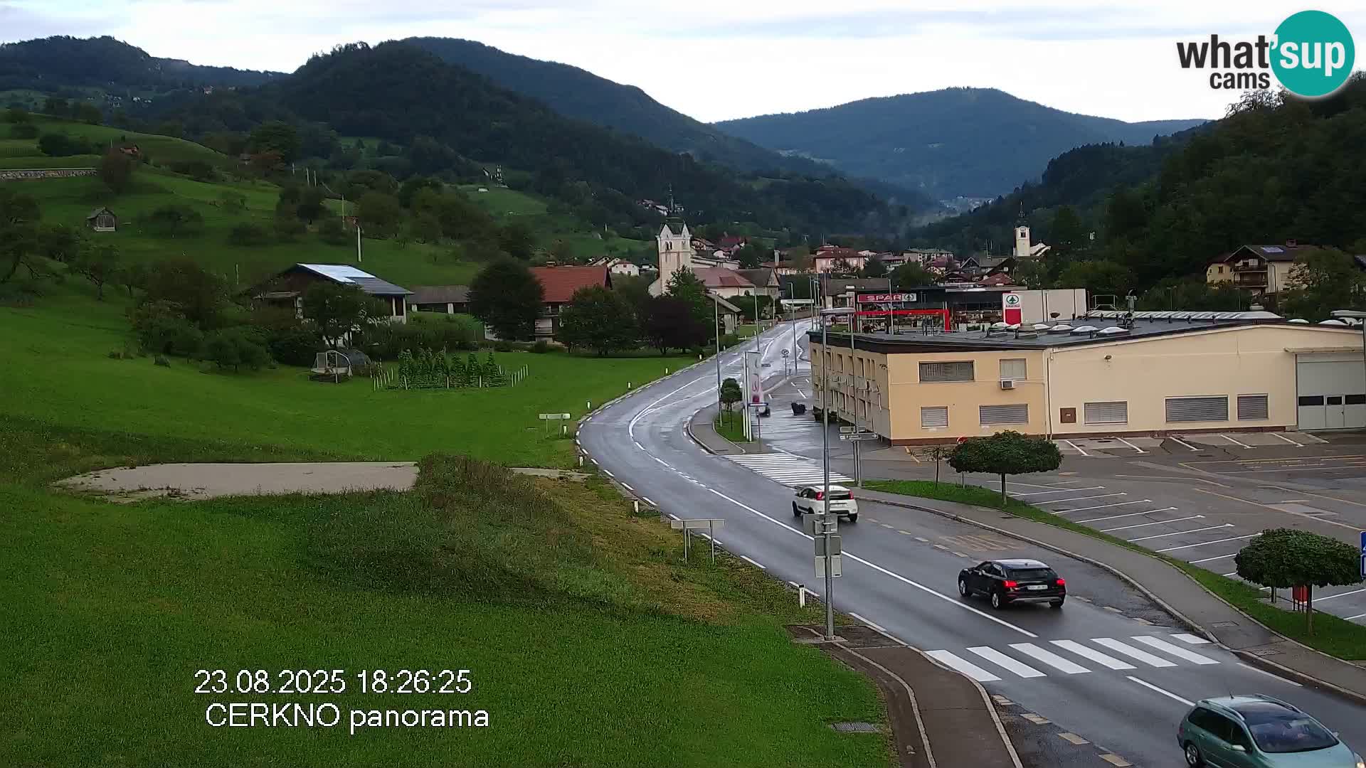Cerkno Stadteingang Live-Webcam