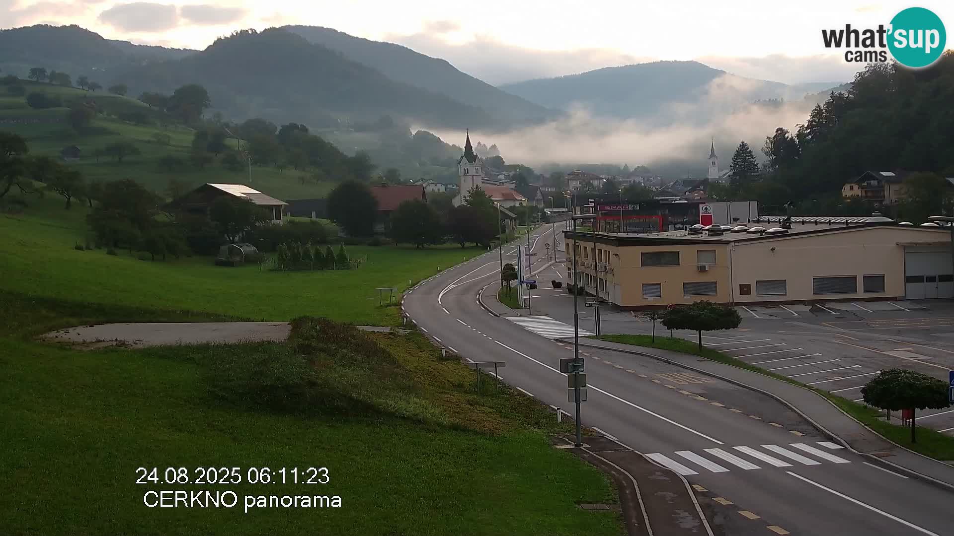 Cerkno Stadteingang Live-Webcam