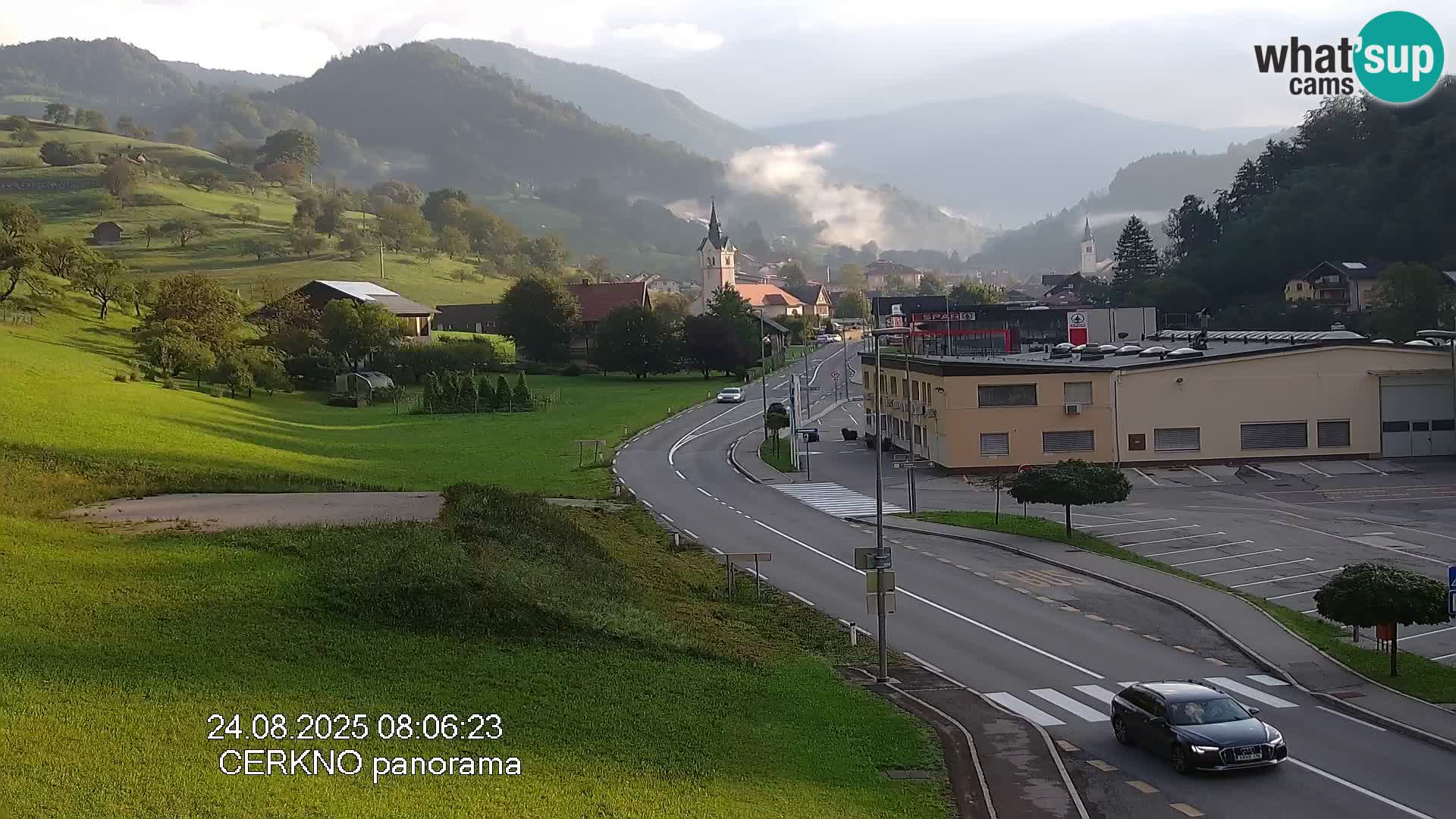 Webcam Ingresso Città di Cerkno