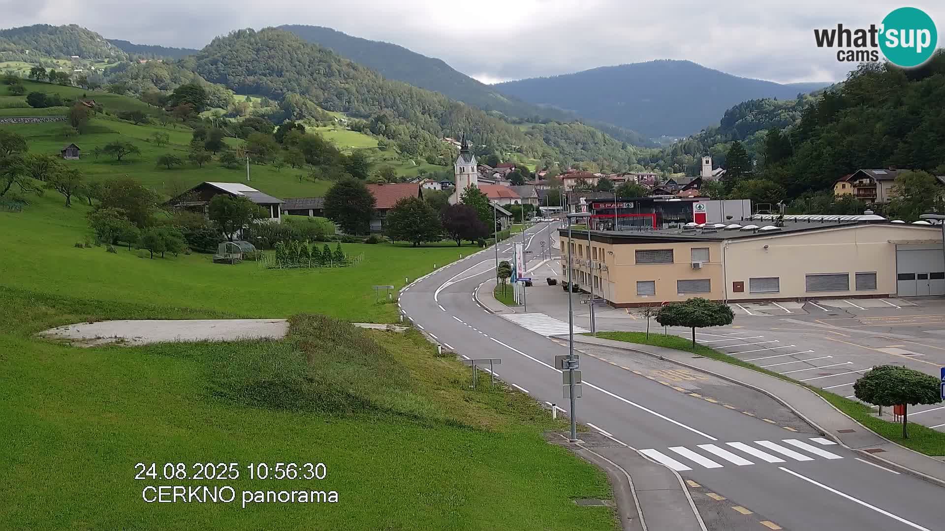 Cerkno vhod v mesto