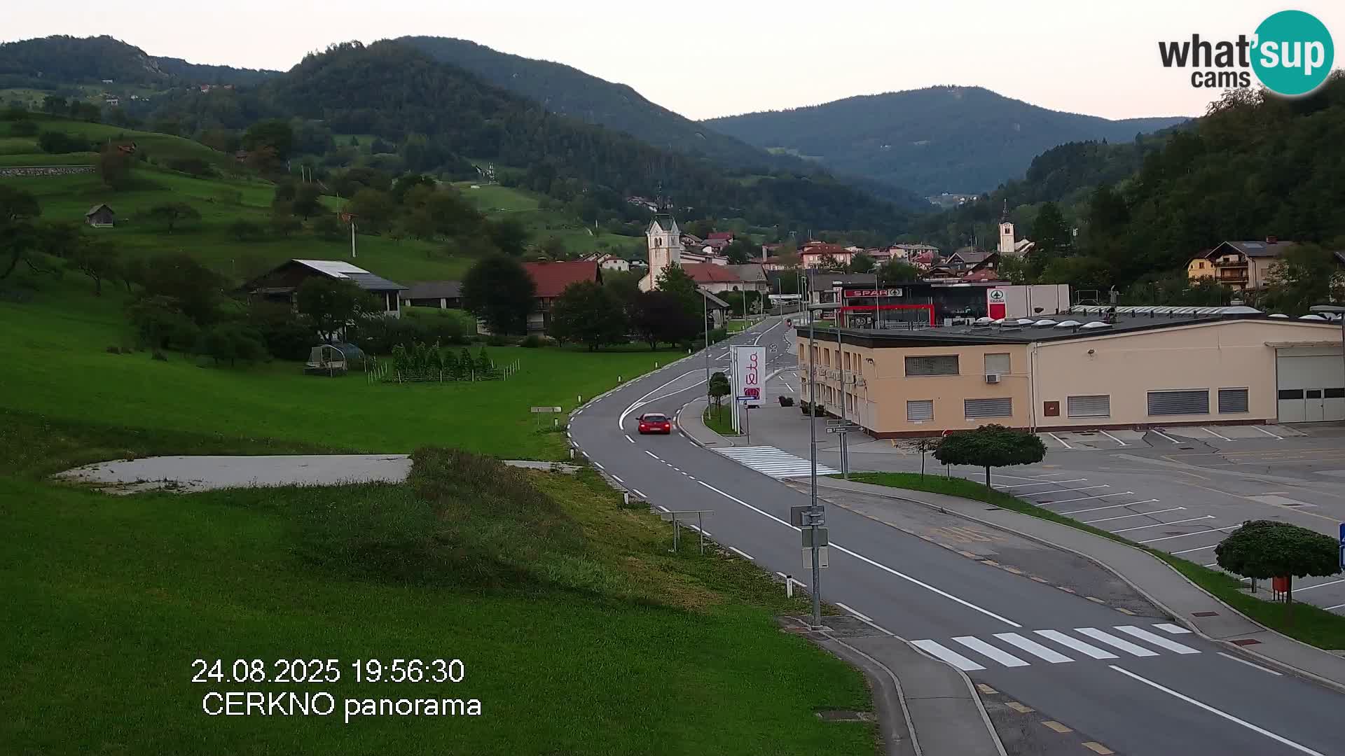 Cerkno Stadteingang Live-Webcam