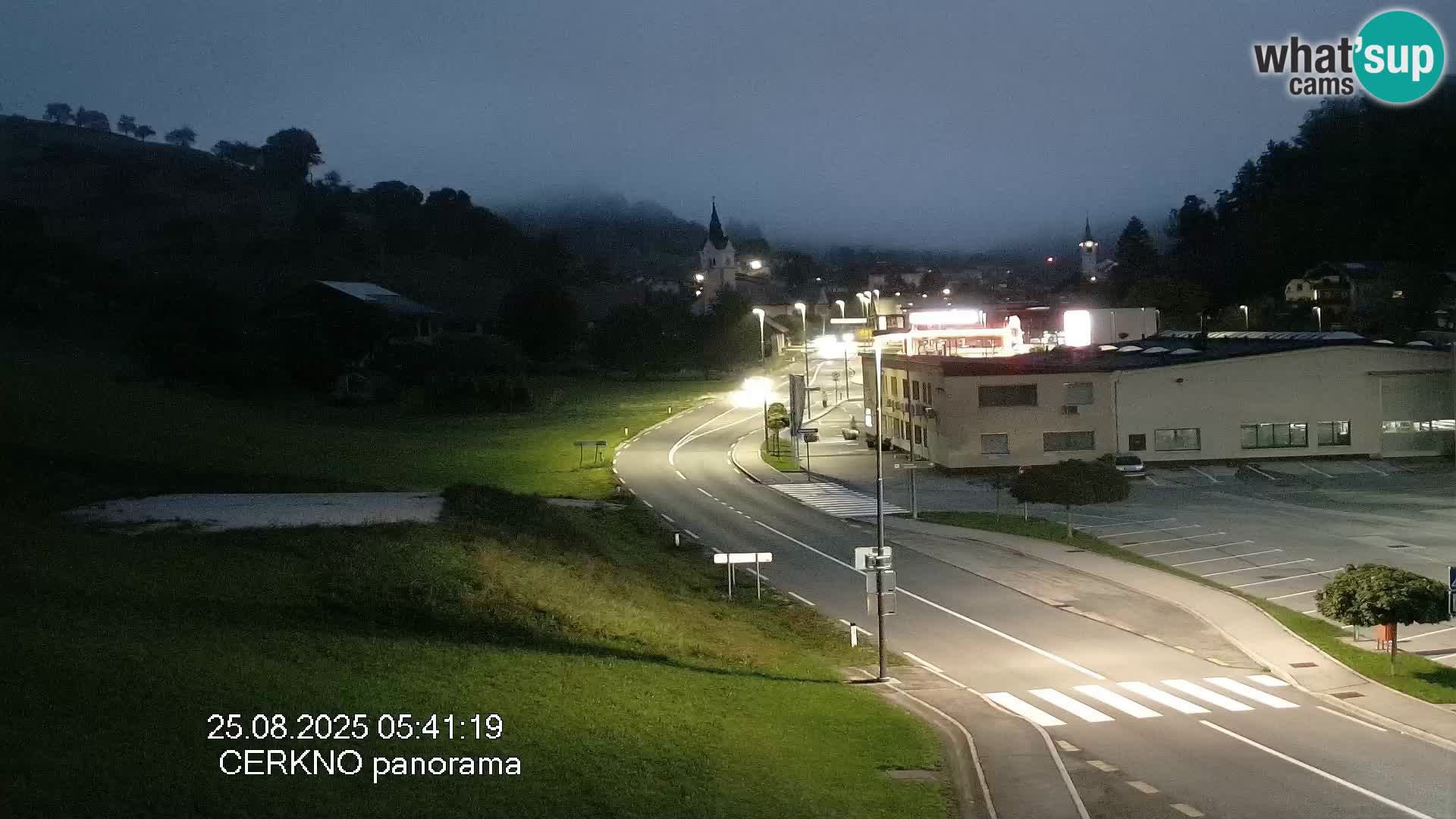 Cerkno ulaz u grad – Kamera uživo
