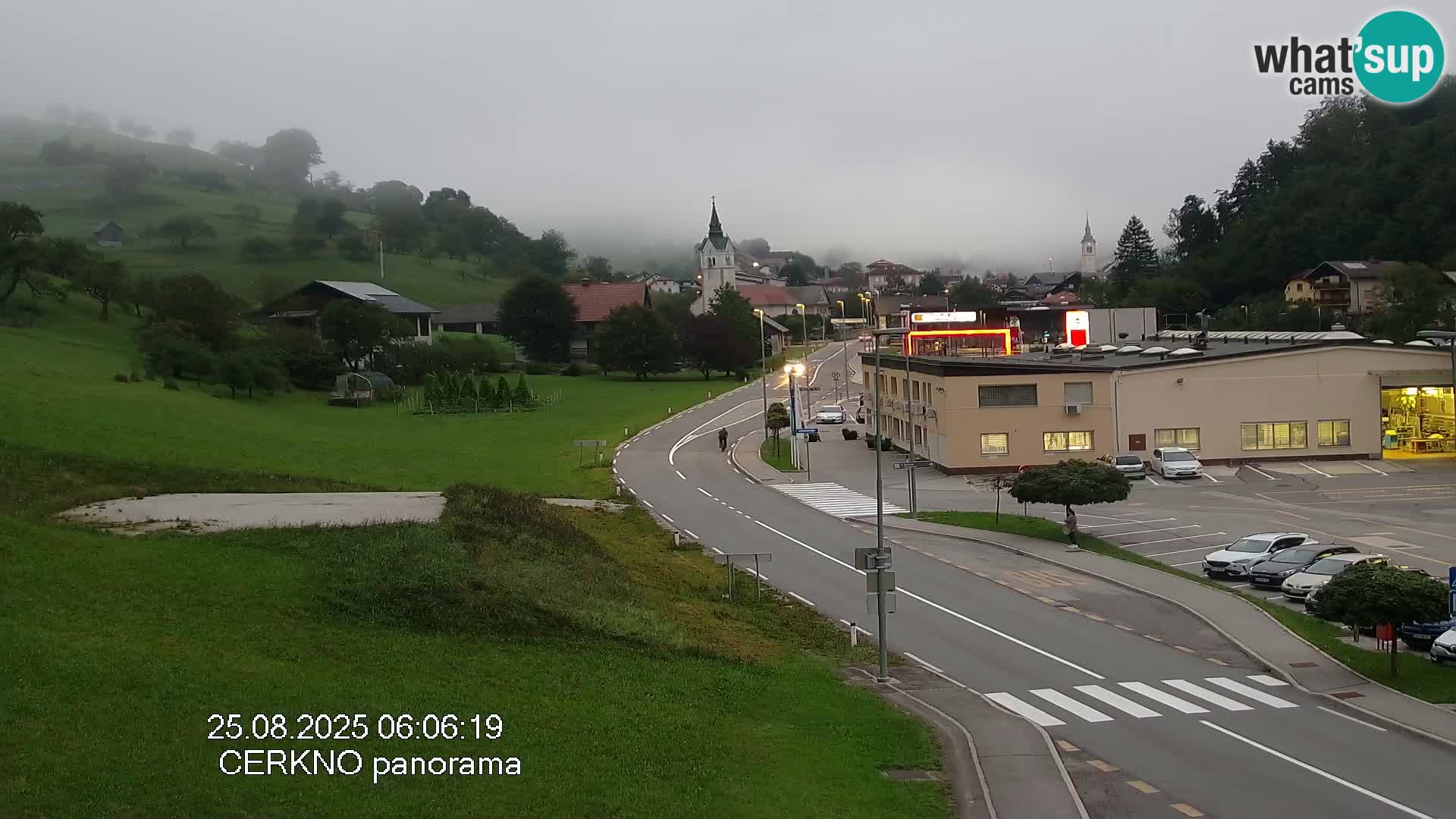 Cerkno ulaz u grad – Kamera uživo