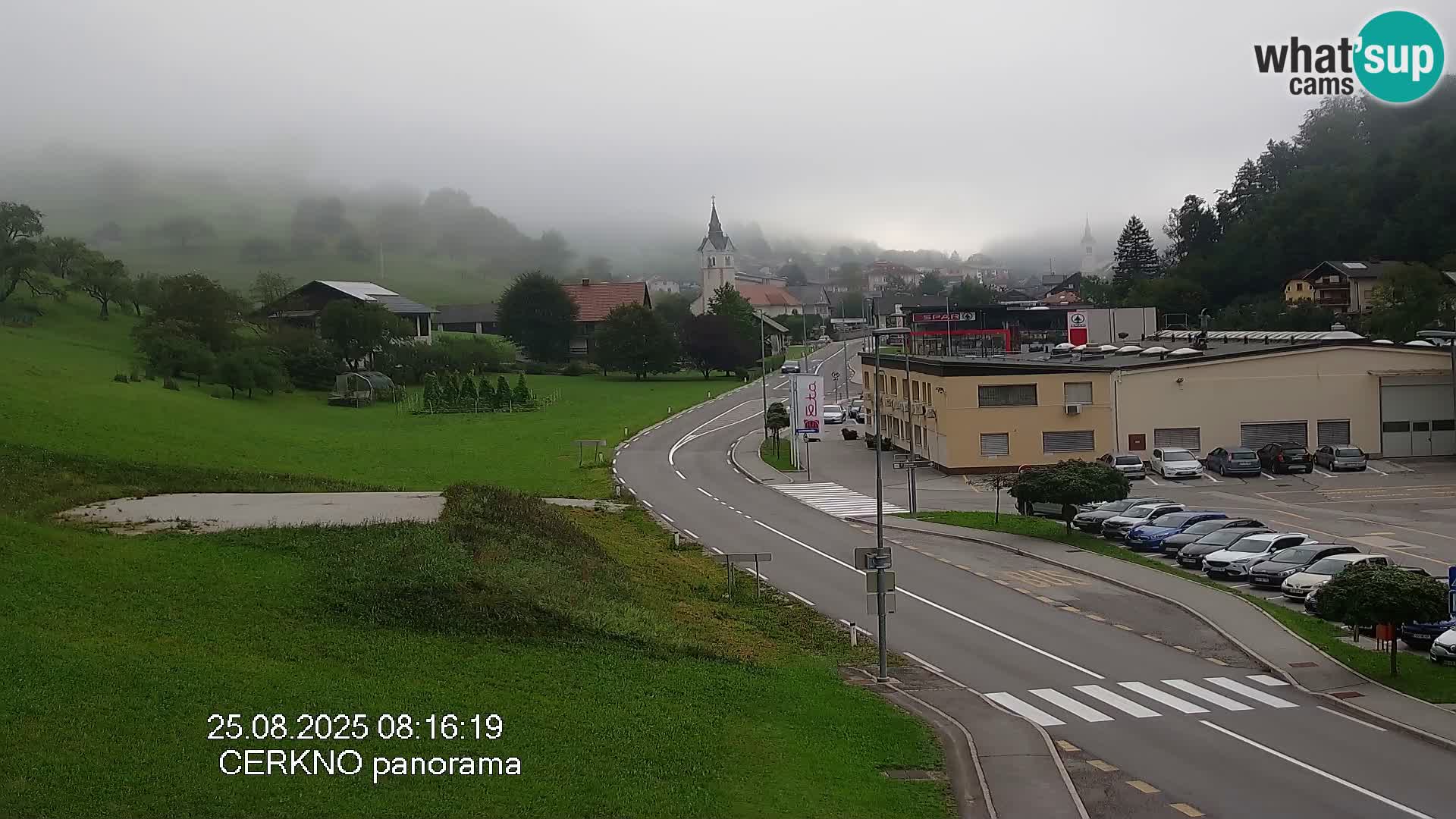 Cerkno Stadteingang Live-Webcam