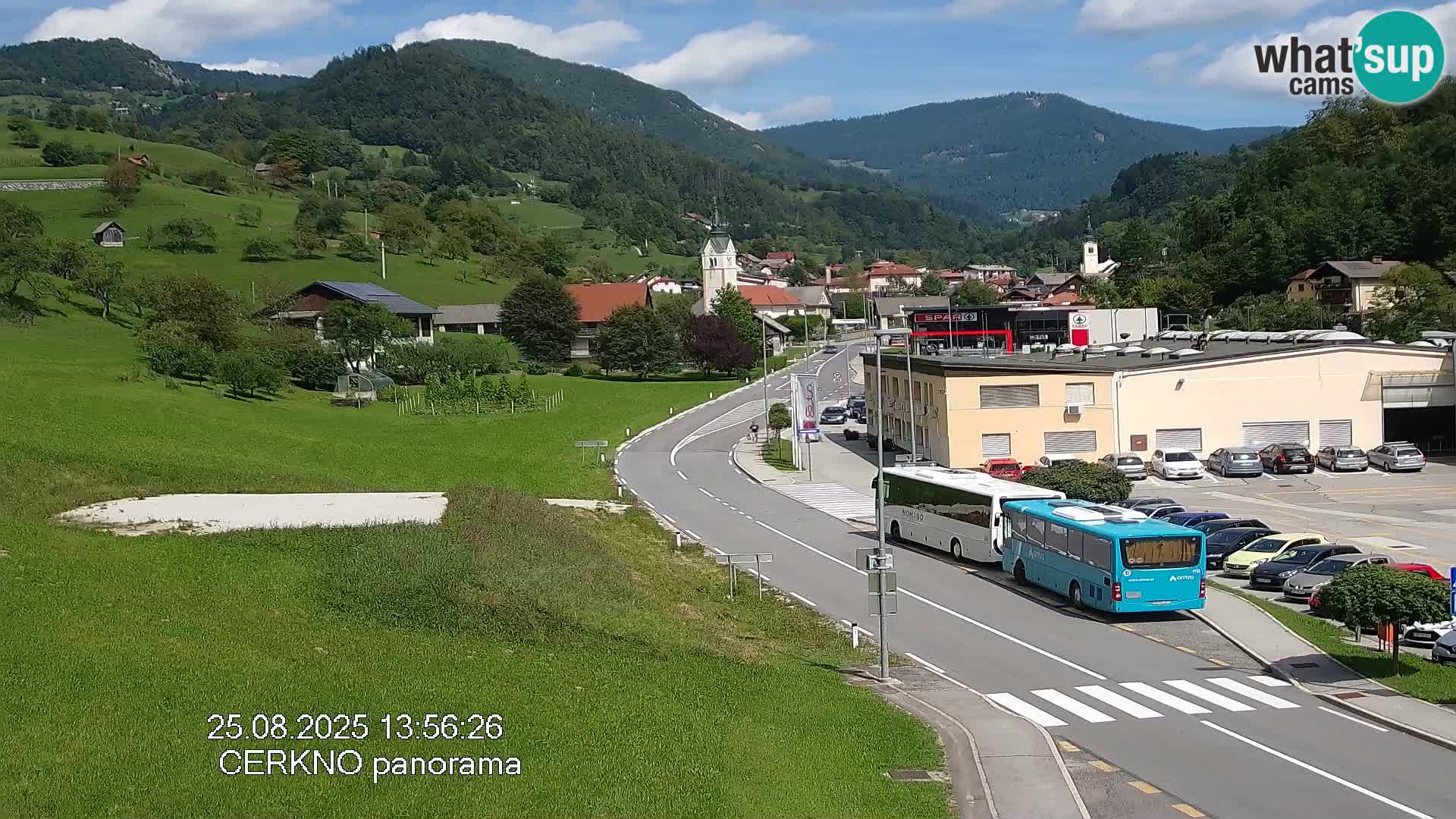 Cerkno Stadteingang Live-Webcam